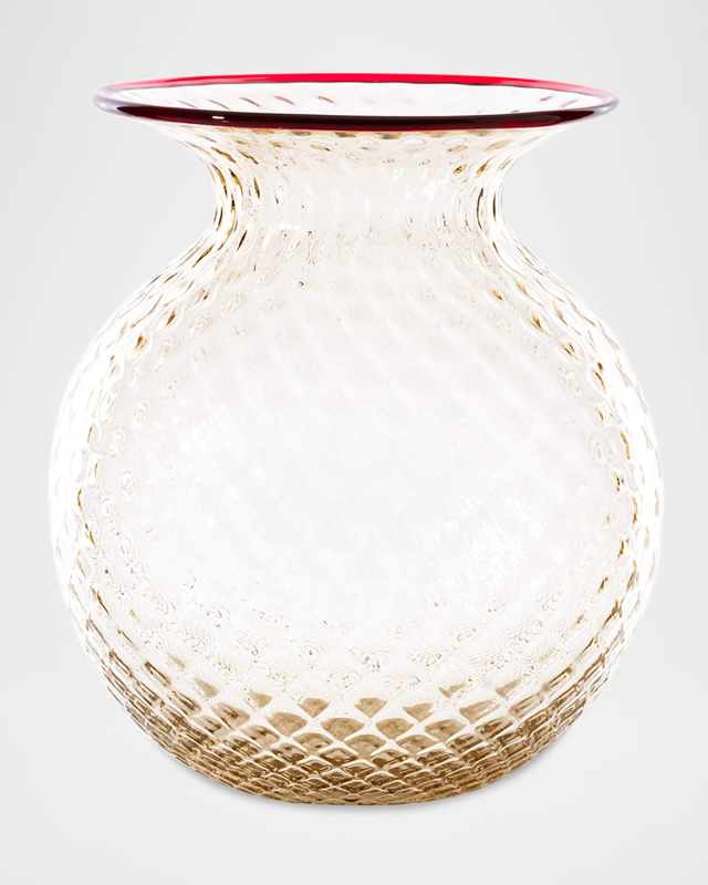 Venini Balloton Fiori Vase, 9.5"